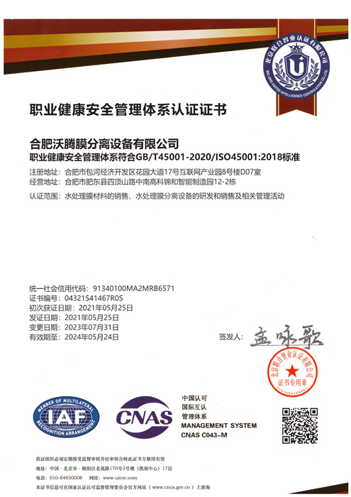 ISO45001 安全体系 中文版
